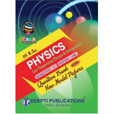 III B.Sc. PHYSICS Semester 5 - Paper 6B Low Temperature Physics & Refrigeration (E.M)